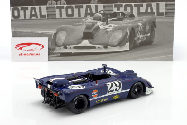 WERK83 1:18 Porsche 908/02 No.29 Camera Car 9th 24h Le Mans 1970 (W18063002) Diecast Model