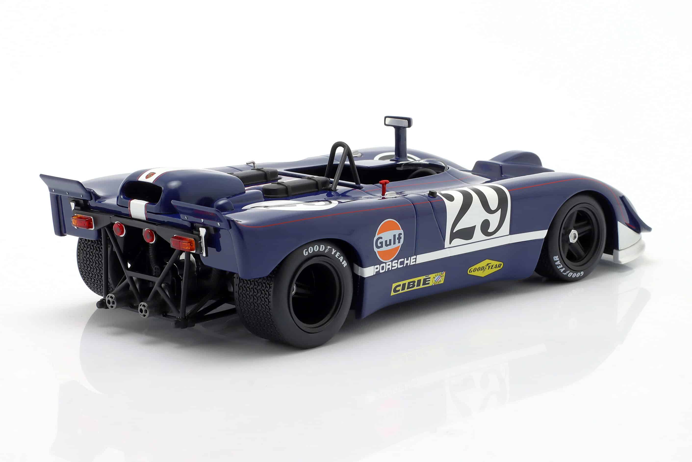 WERK83 1:18 Porsche 908/02 No.29 Camera Car 9th 24h Le Mans 1970 (W18063002) Diecast Model 3 WERK83 1:18 Porsche 908/02 No.29 Camera Car 9th 24h Le Mans 1970 (W18063002) Diecast Model