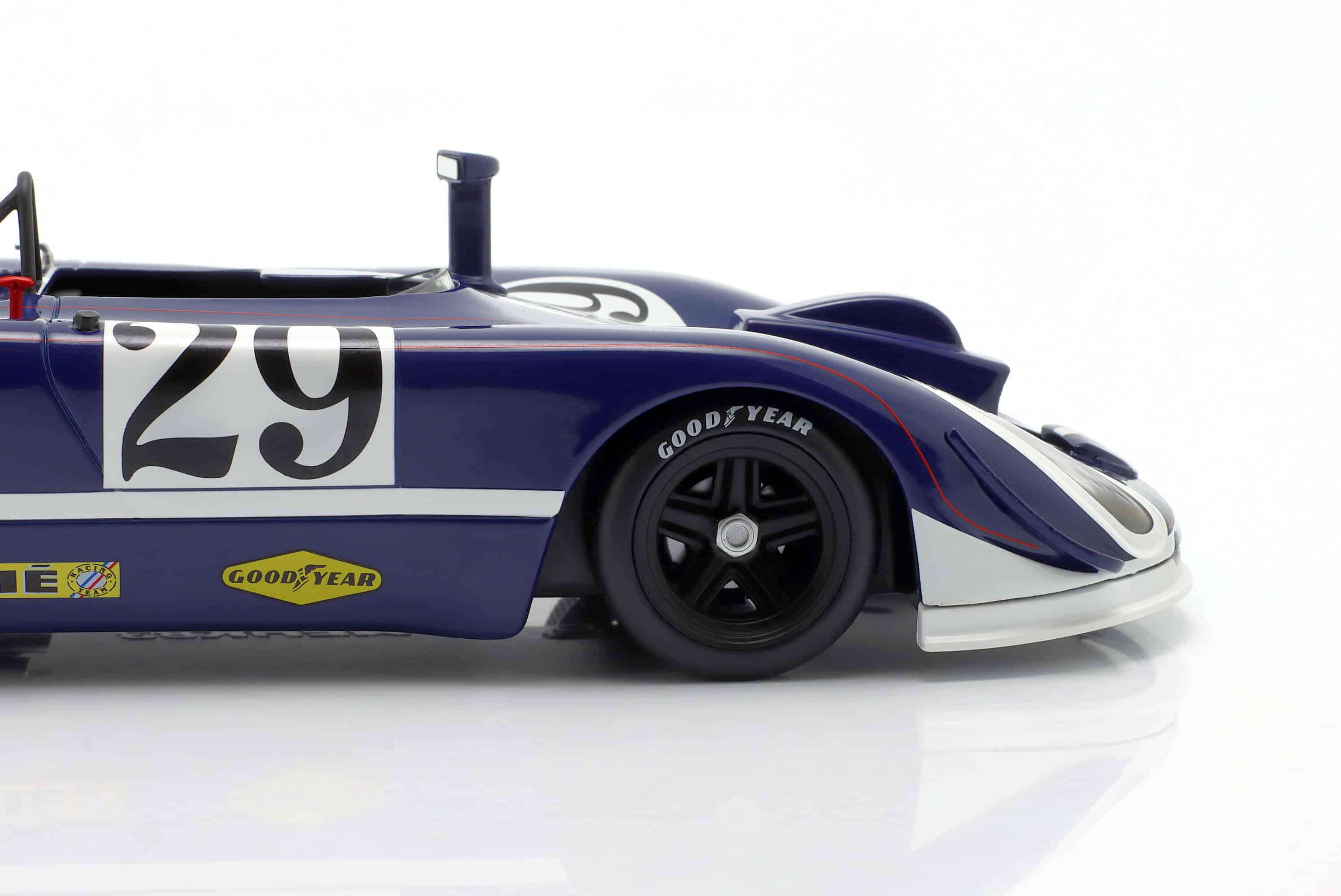 WERK83 1:18 Porsche 908/02 No.29 Camera Car 9th 24h Le Mans 1970 (W18063002) Diecast Model 6 WERK83 1:18 Porsche 908/02 No.29 Camera Car 9th 24h Le Mans 1970 (W18063002) Diecast Model