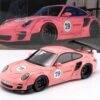WERK83 1:18 Porsche 911 (997) Turbo S LBWK Sidney Hoffmann The Sow No.79 Pink (W18090001) Resin Model 31 WERK83 1:18 Porsche 911 (997) Turbo S LBWK Sidney Hoffmann The Sow No.79 Pink (W18090001) Resin Model - Image 1