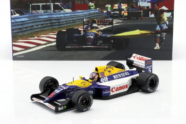 WERK83 1:18 Williams FW14B No.5 Nigel Mansell F1 World Champion 1992 (W18065001) Diecast Model