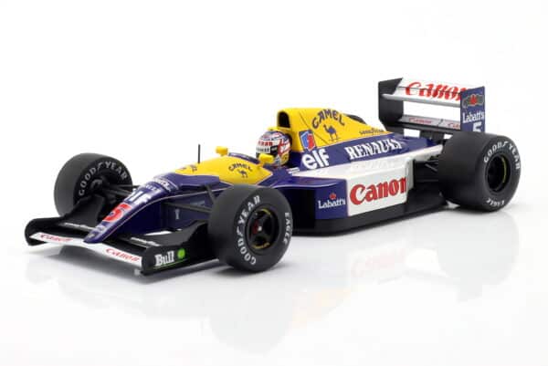 WERK83 1:18 Williams FW14B No.5 Nigel Mansell F1 World Champion 1992 (W18065001) Diecast Model 11 WERK83 1:18 Williams FW14B No.5 Nigel Mansell F1 World Champion 1992 (W18065001) Diecast Model