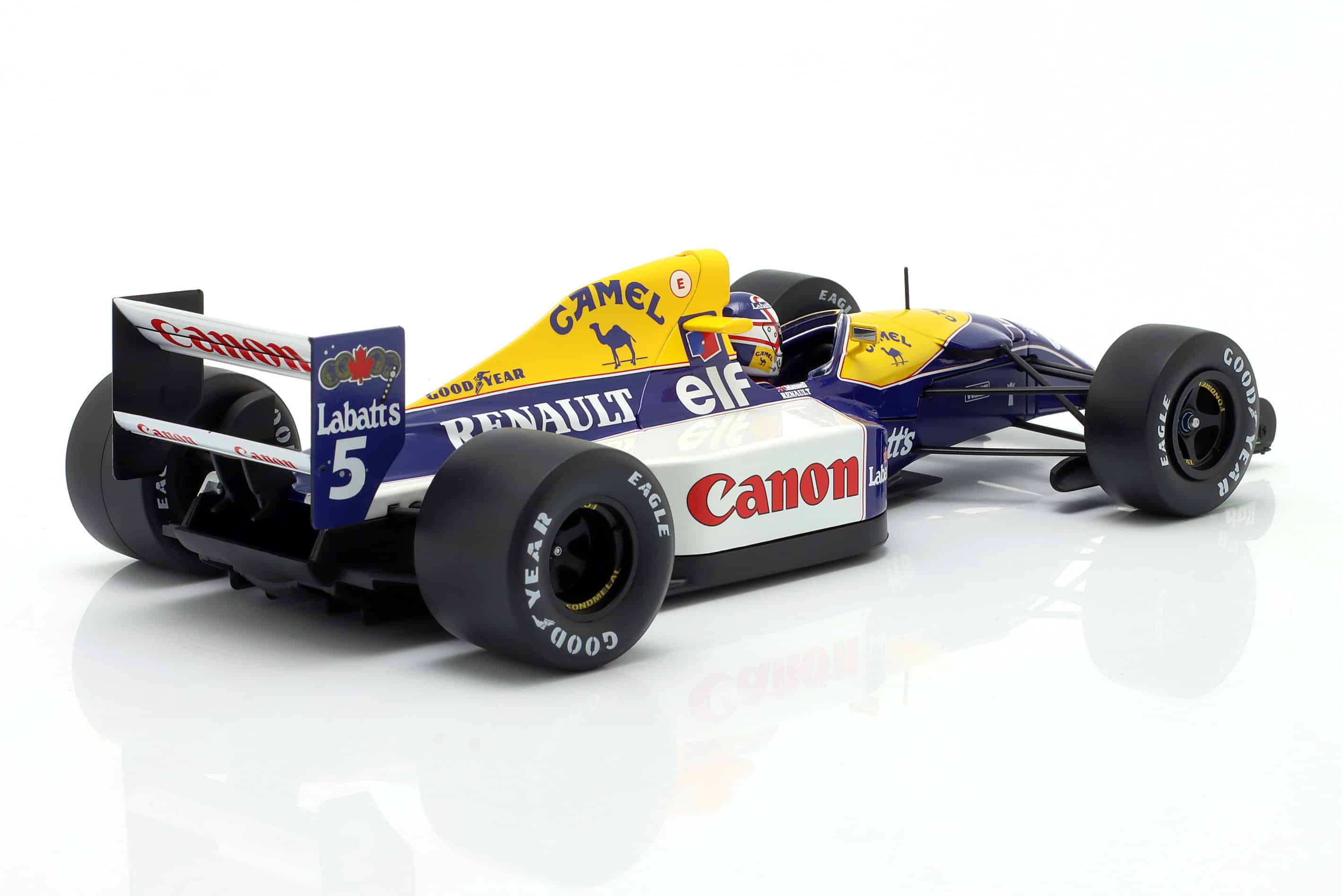WERK83 1:18 Williams FW14B No.5 Nigel Mansell F1 World Champion 1992 (W18065001) Diecast Model 4 WERK83 1:18 Williams FW14B No.5 Nigel Mansell F1 World Champion 1992 (W18065001) Diecast Model