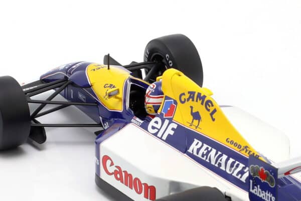 WERK83 1:18 Williams FW14B No.5 Nigel Mansell F1 World Champion 1992 (W18065001) Diecast Model 14 WERK83 1:18 Williams FW14B No.5 Nigel Mansell F1 World Champion 1992 (W18065001) Diecast Model