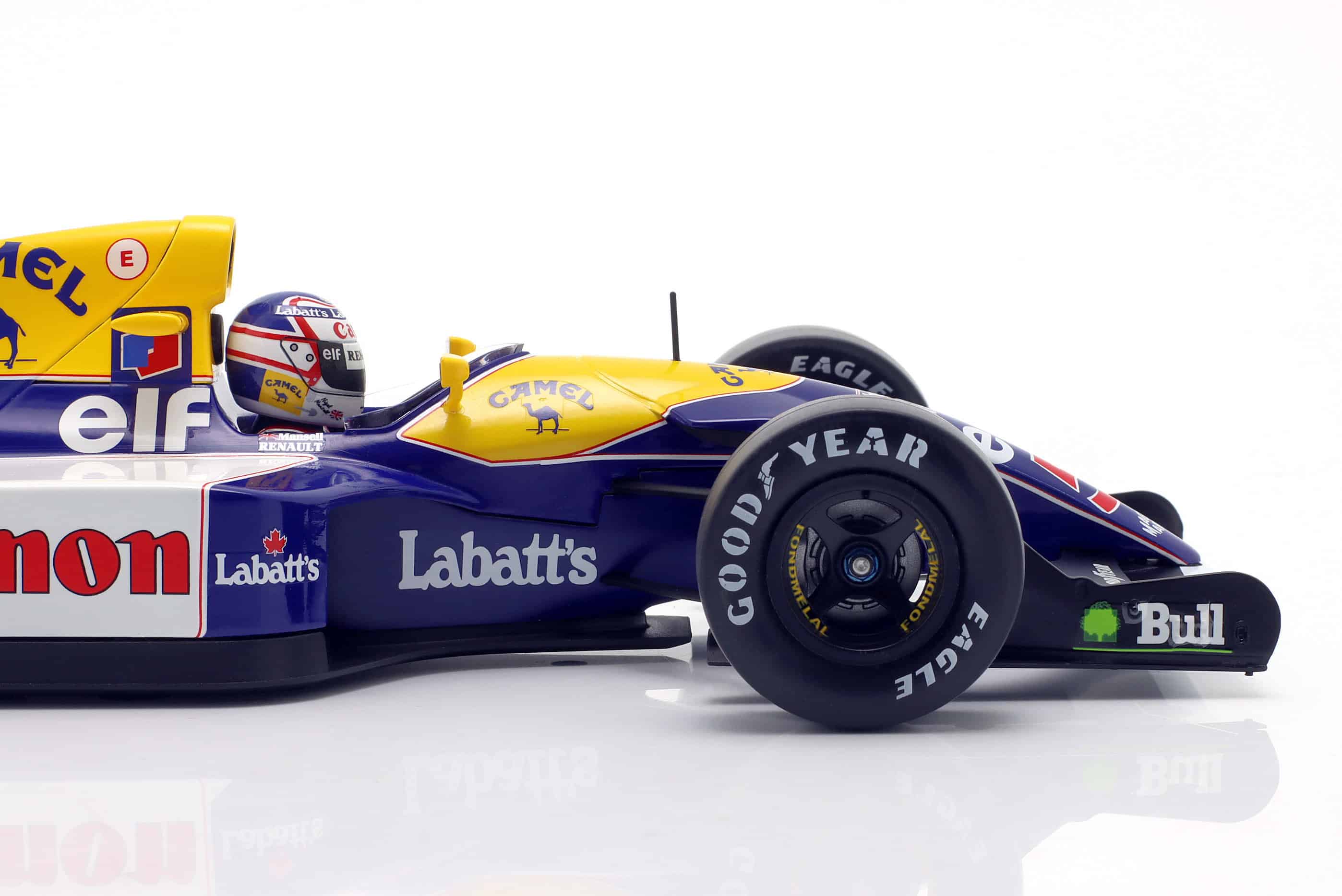 WERK83 1:18 Williams FW14B No.5 Nigel Mansell F1 World Champion 1992 (W18065001) Diecast Model 7 WERK83 1:18 Williams FW14B No.5 Nigel Mansell F1 World Champion 1992 (W18065001) Diecast Model