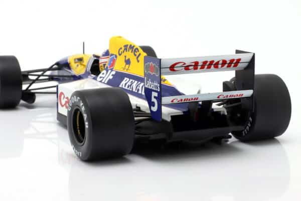 WERK83 1:18 Williams FW14B No.5 Nigel Mansell F1 World Champion 1992 (W18065001) Diecast Model 17 WERK83 1:18 Williams FW14B No.5 Nigel Mansell F1 World Champion 1992 (W18065001) Diecast Model