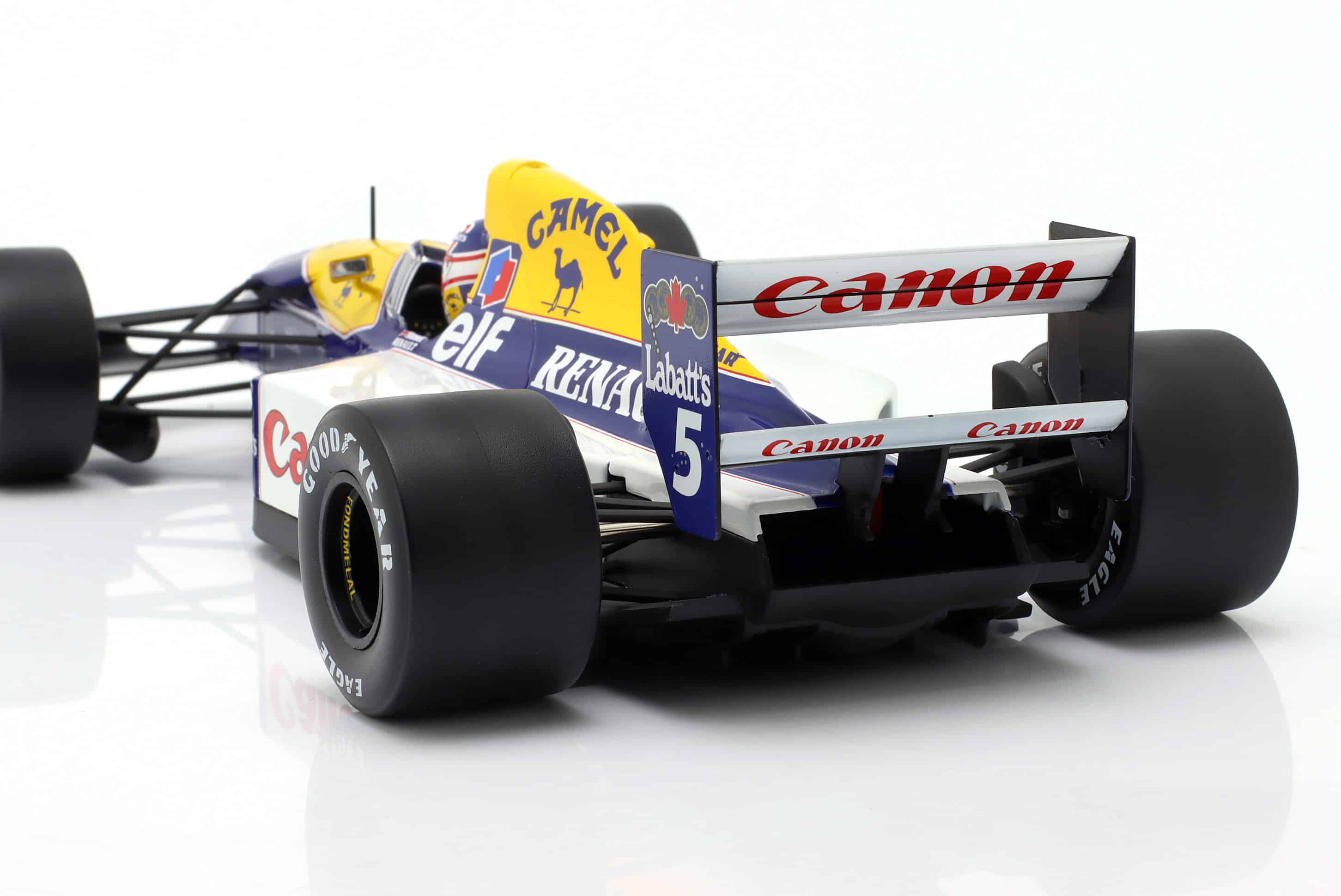 WERK83 1:18 Williams FW14B No.5 Nigel Mansell F1 World Champion 1992 (W18065001) Diecast Model 9 WERK83 1:18 Williams FW14B No.5 Nigel Mansell F1 World Champion 1992 (W18065001) Diecast Model