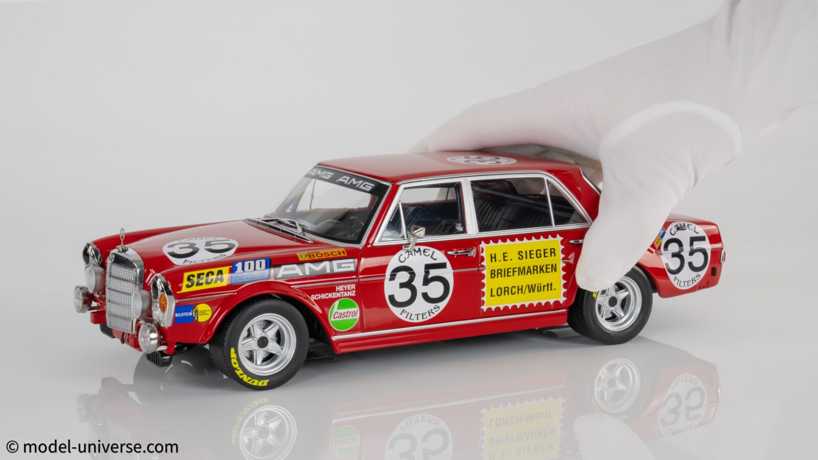 WERK83 - 1:18 Mercedes-Benz AMG 300 SEL 6.3 No.35 2nd Spa 24h 1971