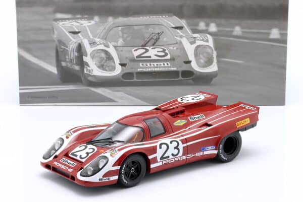 WERK83 1:18 Porsche 917K No.23 Winner 24h Le Mans 1970 (Attwood, Herrmann) (W1802601) Diecast Model