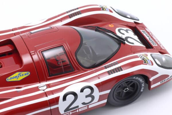 WERK83 1:18 Porsche 917K No.23 Winner 24h Le Mans 1970 (Attwood, Herrmann) (W1802601) Diecast Model 13 WERK83 1:18 Porsche 917K No.23 Winner 24h Le Mans 1970 (Attwood, Herrmann) (W1802601) Diecast Model