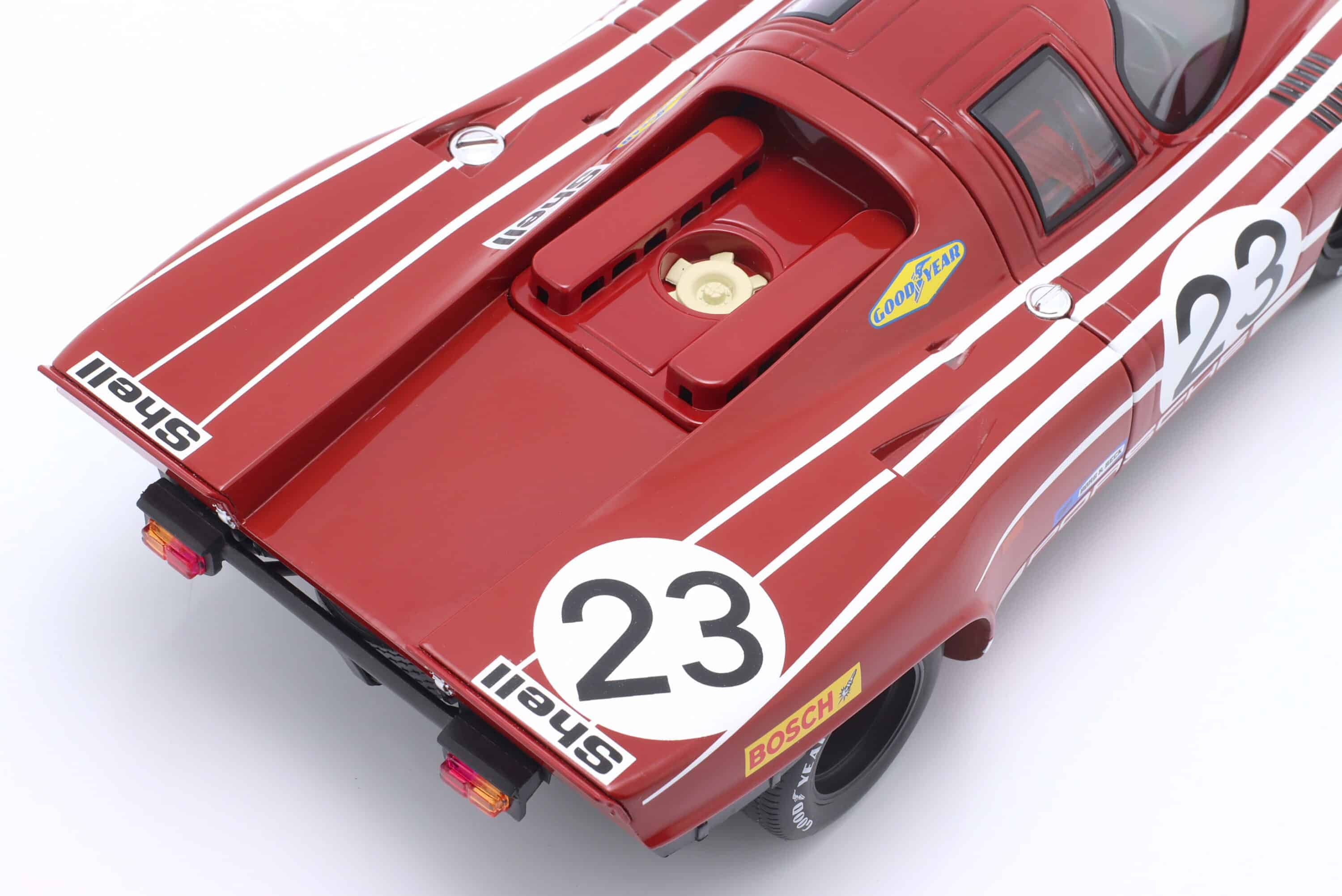 WERK83 1:18 Porsche 917K No.23 Winner 24h Le Mans 1970 (Attwood, Herrmann) (W1802601) Diecast Model 8 WERK83 1:18 Porsche 917K No.23 Winner 24h Le Mans 1970 (Attwood, Herrmann) (W1802601) Diecast Model - Image 8