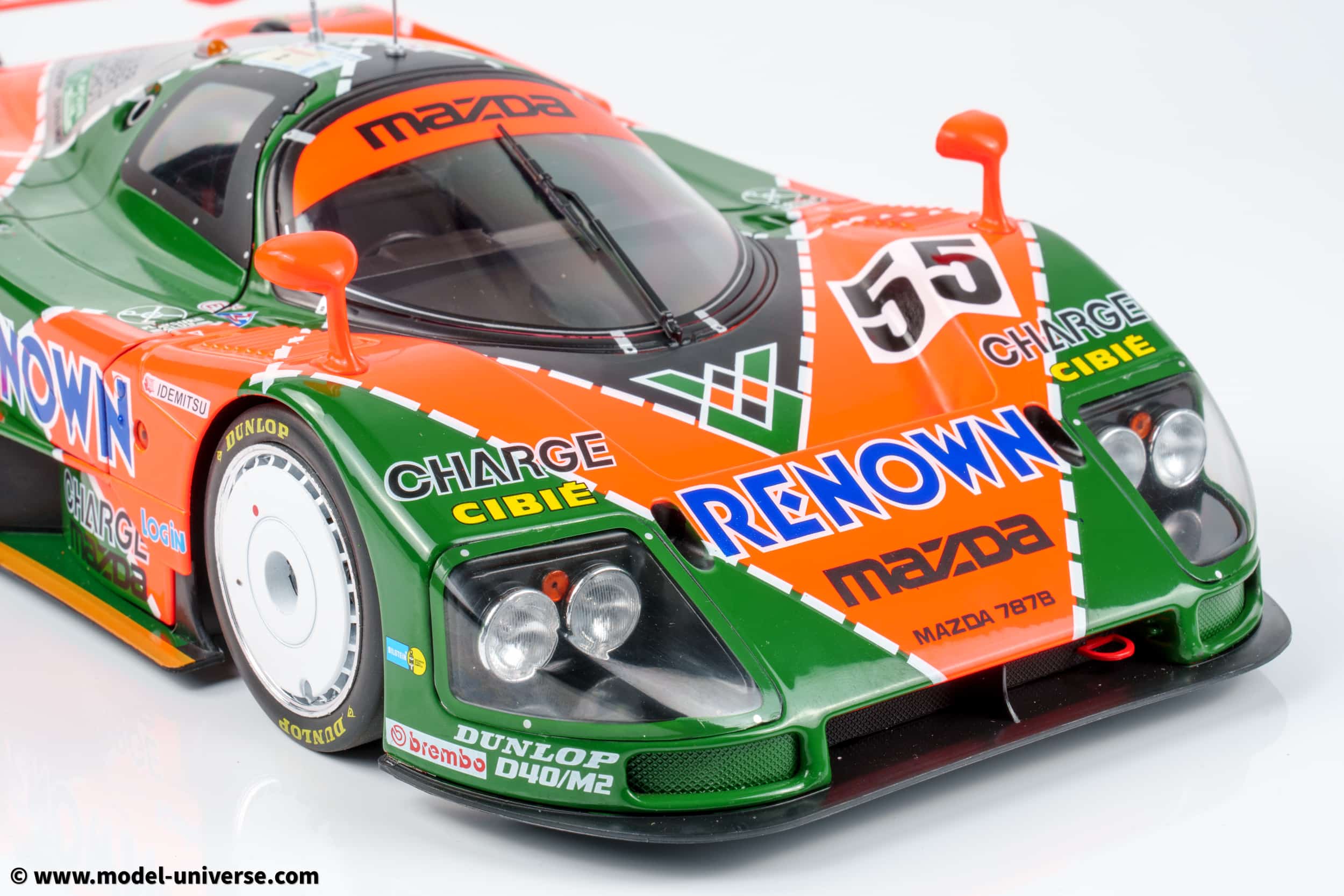 WERK83 1/12 マツダ 787B #55 ルマン24H 1991 WERK83 - 1:12 Mazda 787B No.55 Winner 24h Le Mans 1991 Weidler