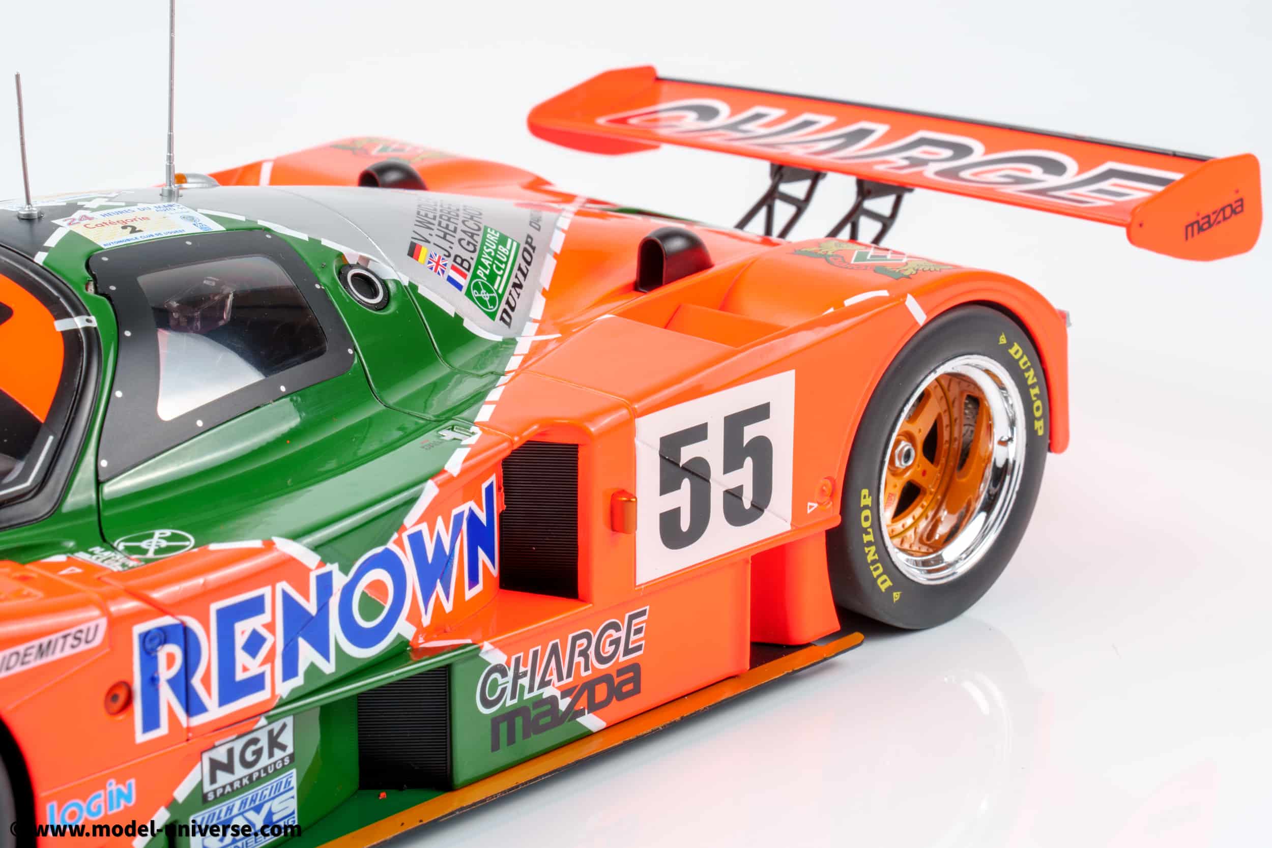 WERK83 - 1:12 Mazda 787B No.55 Winner 24h Le Mans 1991 Weidler