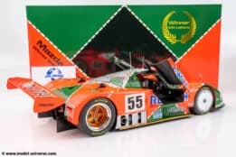 WERK83 - 1:12 Mazda 787B No.55 Winner 24h Le Mans 1991 Weidler, Herbert, Gachot - Diecast Model