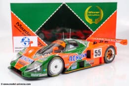 WERK83 - 1:12 Mazda 787B No.55 Winner 24h Le Mans 1991 Weidler, Herbert, Gachot - Diecast Model