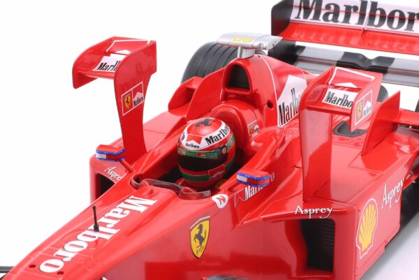 WERK83 - 1:12 Ferrari F1 F300 No.4 Eddie Irvine Tower Wings 3rd Imola GP 1998 - Diecast Model 11 werk83_1_12_eddie_irvine_ferrari_f300_tower_wings_ 4