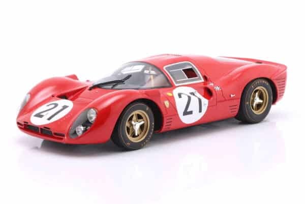 WERK83 - 1:12 Ferrari 330 P4 No.21 24h Le Mans 1967 Scarfotti, Parkes - Resin Model