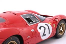 WERK83 - 1:12 Ferrari 330 P4 No.21 24h Le Mans 1967 Scarfotti, Parkes - Resin Model
