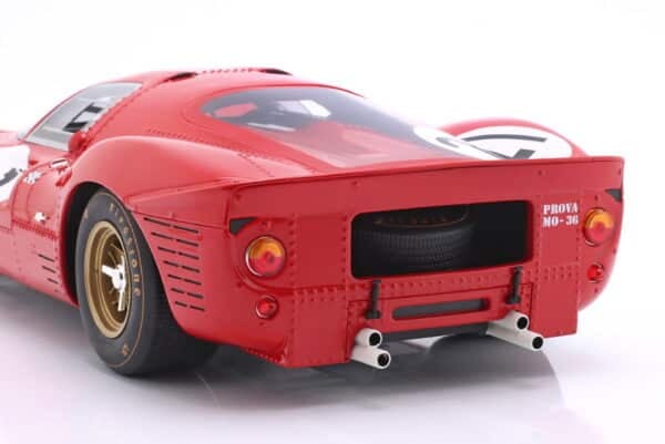 WERK83 - 1:12 Ferrari 330 P4 No.21 24h Le Mans 1967 Scarfotti, Parkes - Resin Model