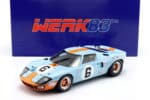 WERK83 - 1:12 Ford GT40 Mk.I No.6 Winner 24h Le Mans 1969 Jacky Ickx, Jackie Oliver - Resin Model