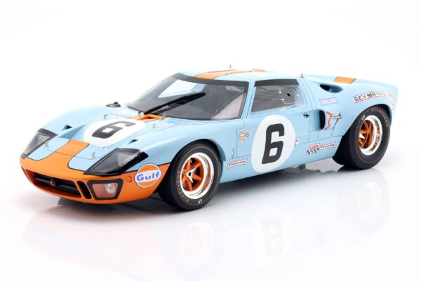 WERK83 - 1:12 Ford GT40 Mk.I No.6 Winner 24h Le Mans 1969 Jacky Ickx, Jackie Oliver - Resin Model