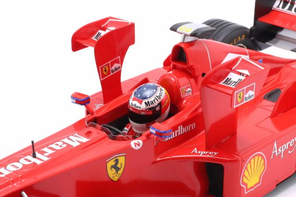 WERK83 - 1:12 Ferrari F1 F300 No.3 Michael Schumacher Tower Wings 1998 Imola GP - Diecast Model 14 WERK83 - 1:12 Ferrari F1 F300 No.3 Michael Schumacher Tower Wings 1998 Imola GP - Diecast Model
