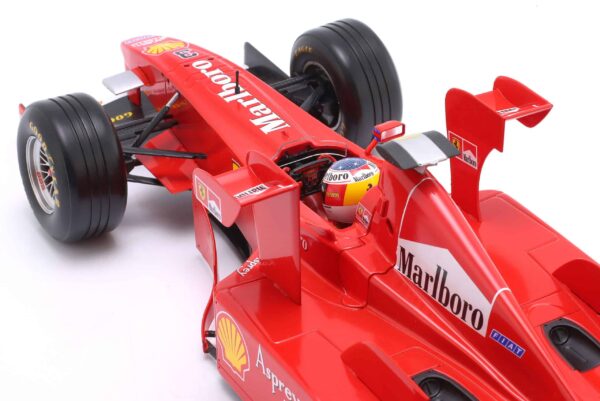WERK83 - 1:12 Ferrari F1 F300 No.3 Michael Schumacher Tower Wings 1998 Imola GP - Diecast Model 15 WERK83 - 1:12 Ferrari F1 F300 No.3 Michael Schumacher Tower Wings 1998 Imola GP - Diecast Model