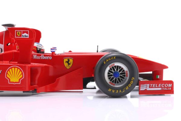 WERK83 - 1:12 Ferrari F1 F300 No.3 Michael Schumacher Tower Wings 1998 Imola GP - Diecast Model 16 WERK83 - 1:12 Ferrari F1 F300 No.3 Michael Schumacher Tower Wings 1998 Imola GP - Diecast Model