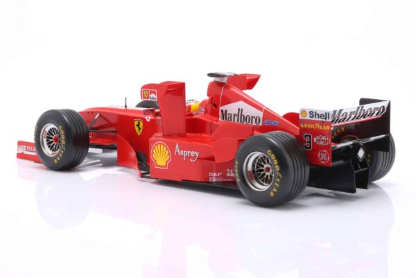WERK83 - 1:12 Ferrari F1 F300 No.3 Michael Schumacher Tower Wings 1998 Imola GP - Diecast Model 18 WERK83 - 1:12 Ferrari F1 F300 No.3 Michael Schumacher Tower Wings 1998 Imola GP - Diecast Model