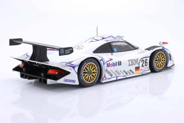 WERK83 - 1:12 Porsche 911 GT1 No.26 Winner 24h Le Mans 1998 McNish, Aiello, Ortelli - Diecast Model 6 WERK83 - 1:12 Porsche 911 GT1 No.26 Winner 24h Le Mans 1998 McNish, Aiello, Ortelli - Diecast Model