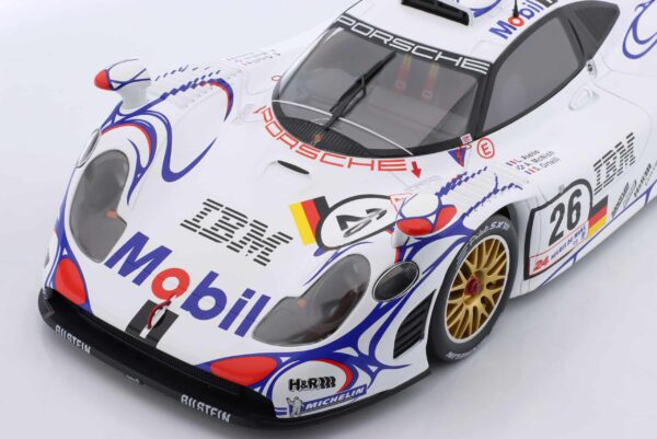 WERK83 - 1:12 Porsche 911 GT1 No.26 Winner 24h Le Mans 1998 McNish, Aiello, Ortelli - Diecast Model 9 WERK83 - 1:12 Porsche 911 GT1 No.26 Winner 24h Le Mans 1998 McNish, Aiello, Ortelli - Diecast Model