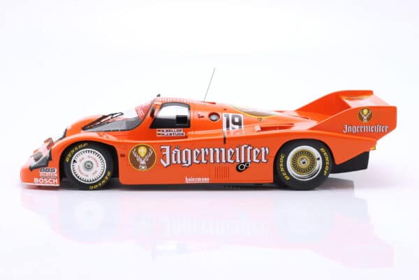 WERK83 - 1:12 Porsche 956B Jägermeister No.19 Winner 1000km Imola 1984 H.Stuck, S.Bellof - Resin Model