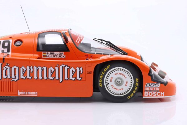 WERK83 - 1:12 Porsche 956B Jägermeister No.19 Winner 1000km Imola 1984 H.Stuck, S.Bellof - Resin Model 13 WERK83 - 1:12 Porsche 956B Jägermeister No.19 Winner 1000km Imola 1984 H.Stuck, S.Bellof - Resin Model
