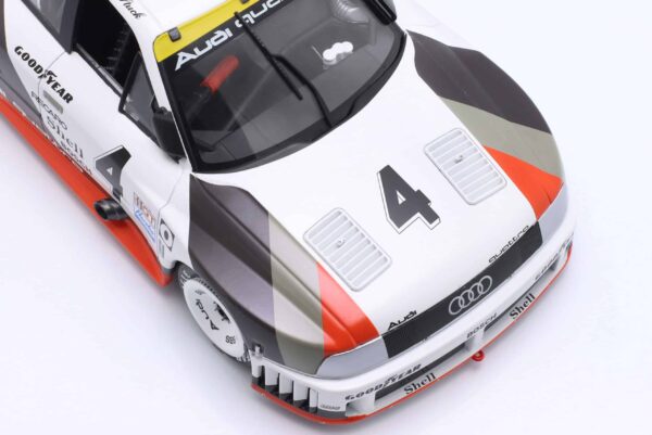 WERK83 - 1:18 Audi 90 IMSA GTO No.4 Sieger Sears Point 1989 Hans Stuck - Diecast Model 12 WERK83 - 1:18 Audi 90 IMSA GTO No.4 Sieger Sears Point 1989 Hans Stuck - Diecast Model