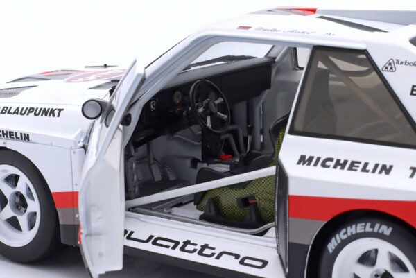 WERK83 - 1:18 Audi Sport Quattro S1 E2 No.1 Walter Rohrl Winner 1987 Pikes Peak Rally - Diecast Model