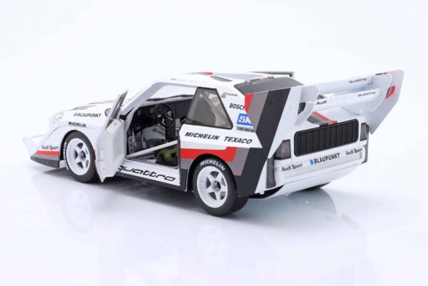 WERK83 - 1:18 Audi Sport Quattro S1 E2 No.1 Walter Rohrl Winner 1987 Pikes Peak Rally - Diecast Model
