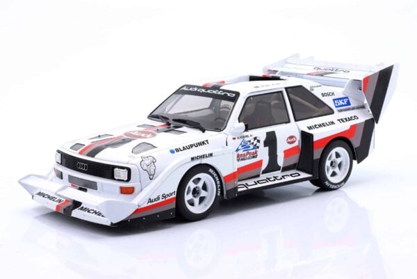 1:18 Audi Sport Quattro S1 E2 No.1 Walter Rohrl Winner 1987 Pikes Peak Rally Diecast Model - Werk83