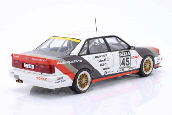 1:18 Audi V8 Quattro No.45 DTM Champion 1991 Frank Biela - Diecast Model by WERK83 10 1:18 Audi V8 Quattro No.45 DTM Champion 1991 Frank Biela - Diecast Model by WERK83