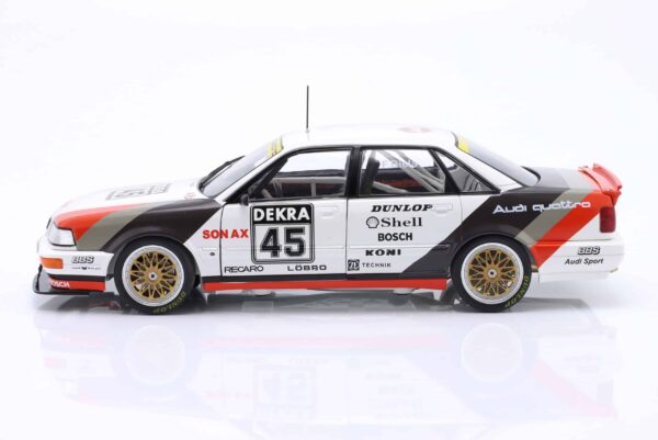 1:18 Audi V8 Quattro No.45 DTM Champion 1991 Frank Biela - Diecast Model by WERK83 11 1:18 Audi V8 Quattro No.45 DTM Champion 1991 Frank Biela - Diecast Model by WERK83