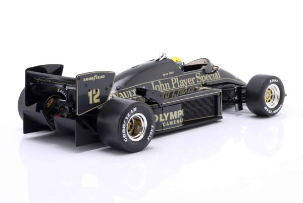 WERK83 - 1:18 Lotus 97T No.12 Ayrton Senna Pole Position Monaco GP 1985 - Resin Model 20 WERK83 - 1:18 Lotus 97T No.12 Ayrton Senna Pole Position Monaco GP 1985 - Resin Model