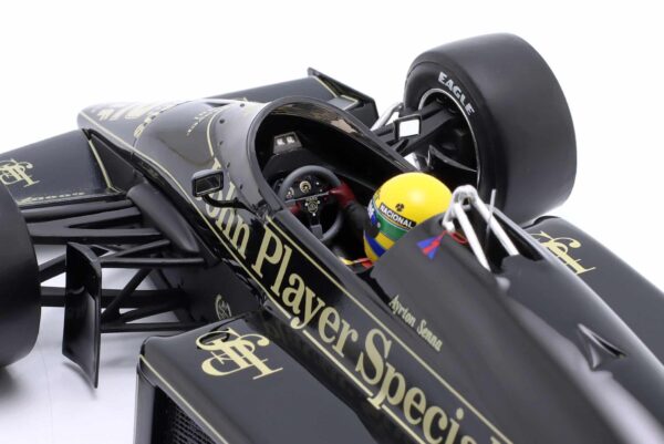 WERK83 - 1:18 Lotus 97T No.12 Ayrton Senna Pole Position Monaco GP 1985 - Resin Model 18 WERK83 - 1:18 Lotus 97T No.12 Ayrton Senna Pole Position Monaco GP 1985 - Resin Model
