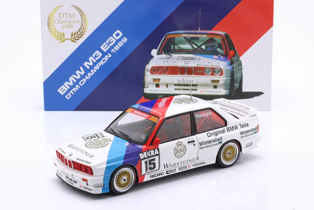 Latest new model arrivals at model-universe.com include a strong line up of Ferrari's by Bburago, Looksmart and Werk83; limited editions, and much more ... 5 WERK83 - 1:18 BMW M3 (E30) DTM Champion 1989 No.15 Roberto Ravaglia - Diecast Model with Giftbox