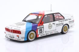 WERK83 - 1:18 BMW M3 (E30) DTM Champion 1989 No.15 Roberto Ravaglia - Diecast Model with Giftbox