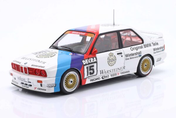 WERK83 - 1:18 BMW M3 (E30) DTM Champion 1989 No.15 Roberto Ravaglia - Diecast Model with Giftbox 11 WERK83 - 1:18 BMW M3 (E30) DTM Champion 1989 No.15 Roberto Ravaglia - Diecast Model with Giftbox