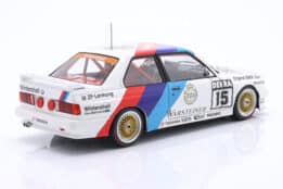 WERK83 - 1:18 BMW M3 (E30) DTM Champion 1989 No.15 Roberto Ravaglia - Diecast Model with Giftbox