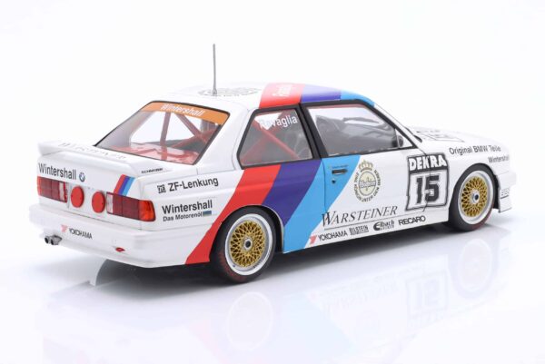 WERK83 - 1:18 BMW M3 (E30) DTM Champion 1989 No.15 Roberto Ravaglia - Diecast Model with Giftbox 12 WERK83 - 1:18 BMW M3 (E30) DTM Champion 1989 No.15 Roberto Ravaglia - Diecast Model with Giftbox