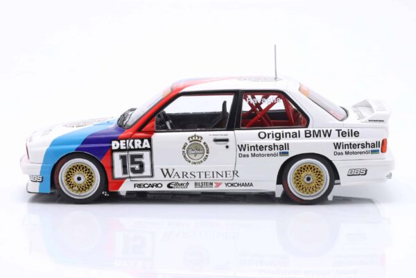 WERK83 - 1:18 BMW M3 (E30) DTM Champion 1989 No.15 Roberto Ravaglia - Diecast Model with Giftbox 13 WERK83 - 1:18 BMW M3 (E30) DTM Champion 1989 No.15 Roberto Ravaglia - Diecast Model with Giftbox