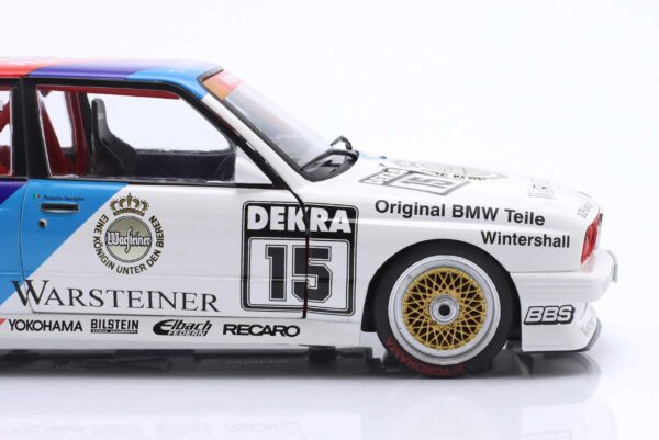 WERK83 - 1:18 BMW M3 (E30) DTM Champion 1989 No.15 Roberto Ravaglia - Diecast Model with Giftbox 14 WERK83 - 1:18 BMW M3 (E30) DTM Champion 1989 No.15 Roberto Ravaglia - Diecast Model with Giftbox