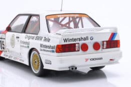 WERK83 - 1:18 BMW M3 (E30) DTM Champion 1989 No.15 Roberto Ravaglia - Diecast Model with Giftbox