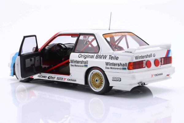 WERK83 - 1:18 BMW M3 (E30) DTM Champion 1989 No.15 Roberto Ravaglia - Diecast Model with Giftbox 17 WERK83 - 1:18 BMW M3 (E30) DTM Champion 1989 No.15 Roberto Ravaglia - Diecast Model with Giftbox